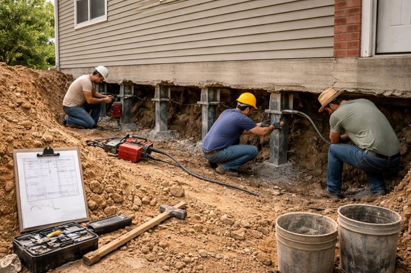 Top Concrete Foundation Repair Companies in Galesburg, IL
